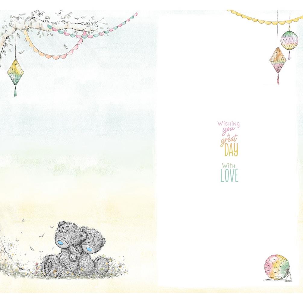 Bears In Hanging Presents Me to You Bear Birthday Card Extra Image 1